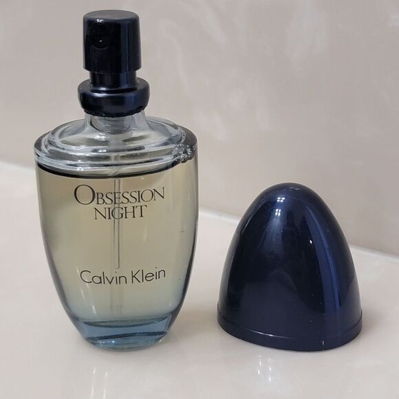 Calvin Klein Obsession Night ☆ Rare HTF ☆ Mini Travel Size ☆ New Old Stock - Picture 2 of 5